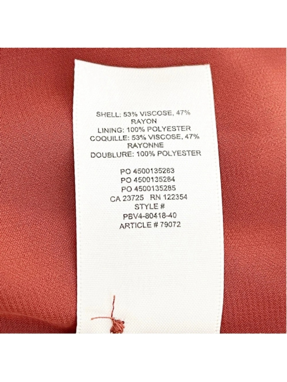 New Wilfred by Aritzia Barossa Dress in Carmine Red size XS - Picture 6 of 6